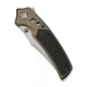 We Knife Co Ltd Skynix Flipper &amp; Thumb Stud Knife Champagne Titanium Handle With Twill Carbon Fiber Inlay