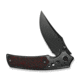 We Knife Co Ltd Skynix Flipper &amp; Thumb Stud Knife Polished Gray Titanium Handle With Black &amp; Red Carbon Fiber Inlay