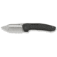 We Knife Co Ltd Weknife Micro Trogon Thumb Stud Knife Tiger Stripe Pattern Flamed Titanium Handle - WE24043-3