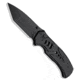 We Knife Co. WE Knife Co. Zentron Button Lock Knife Black Titanium 3.5" Black SW M390, Black, Bohler M390, adult, BHQ-220687