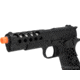 WE-Tech 1911 Hex Cut Gen 2 Gas Blowback Airsoft Pistol, Black, WE-E016-BK