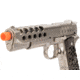 WE-Tech 1911 Hex Cut Gen 2 Gas Blowback Airsoft Pistol, Silver, WE-E016-SV