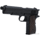 WE-Tech Latest Gen2 Full Metal 1911 GI Full Size Airsoft GBB Pistol, CO2, Black/Brown, WE-E017C-BK