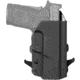 We the People Holsters Kydex OWB Paddle Holster, S&amp;W M&amp;P Shield/M2.0 9/40/ and Shield Plus 9/30SC, Optic Cut, Right Hand, Black, OWB-R18-1000-R