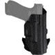 We the People Holsters Kydex OWB Paddle Holster, S&amp;W M&amp;P Shield/M2.0 9/40/ and Shield Plus 9/30SC, Optic Cut, Right Hand, Carbon Fiber, OWB-R18-1001-R