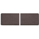 WeatherTech Comfort Mat Connect, Stone, 2 Pieces, 24x36in, Cocoa, 8ACONA2TXC