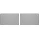 WeatherTech Comfort Mat Connect, Woven, 2 Pieces, 24x36in, Grey, 8ACONA2BWG