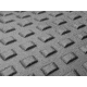 WeatherTech Front and Rear Trim-to-Fit Mat, Black, 11AVMSB