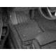 WeatherTech Front and Rear Trim-to-Fit Mat, Black, 11AVMSB