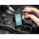 WeatherTech Std CupFone with Sanitzer, Black, 8ACF8