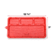 WeatherTech ToolTray, Red, 8ATT02