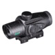 Weaver 3x30 Prism Scope Red Dot Reticle 8-Level Reticle Brightness Selector Fast Focus Diopter Adjustment Matte Black