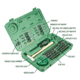 Weaver Deluxe Gunsmith Tool Kit - Advanced with 88 Pieces - 849719