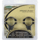 Weaver 1in Grand Slam Steel Rings, .22 Style, Extra High, Black 49218