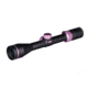 Weaver Kaspa Rimfire Scope 3-9x40mm Dual-X Reticle Matte Black With Pink Enhancements