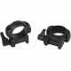 Weaver Lever-Lok Rifle Scope Rings, 30 mm Tube, High, Gloss, Black, 49336