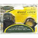 Weaver Rings Quad-Lock, 1in. High, Extended Black