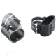 Weaver Steel Lock Mount, 1in, Rgr 10/22 Black 49711