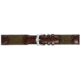 Wenger Ladies and Mens Nylon Watchband Straps, Wenger Nylon Straps Wenger Mens 19mm Brown Olive Nylon Strap