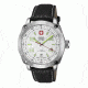 Wenger Mens Outback Sport Watch w/ White dial/black Leather strap 79370