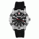 Wenger Mens Roadster Sport Watch w/ Black Dial, Black Rubber Strap 851.101
