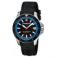 Wenger Sea Force Black &amp; Blue Dial Black &amp; Blue Bezel Black Silicone Strap 621102