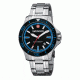 Wenger Sea Force Black &amp; Blue Dial Black &amp; Blue Bezel Bracelet 641106