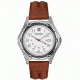 Wenger Standard Issue XL Watch - Men's Stainless Steel Water Resistant Swiss Army Watch