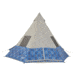 Wenzel Shenanigin 5 Blue Geo Print Tent, Blue Geo, 5 person 7300818BLG