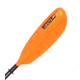 Werner Skagit Hooked Straight Shaft STD Paddle, Orange, 250 cm SG 2 F11-1022-250 cm