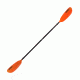 Werner Skagit Hooked Straight Shaft STD Paddle, Orange, 250 cm SG 2 F11-1022-250 cm