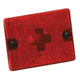 Wesbar 003337 Clearance/Side Marker Lights With Reflex Lens - Replacement Lens, Red, 3337