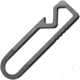 WESN Titanium MT Pry Tool, 3.13in Overall, Titanium Construction, WESN13-1
