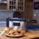 Weston Products Deep Fryer, Dual Basket - 12 Cup, 3L Oil Capacity, Black/Stainless Steel 03-1300-W