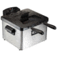 Weston Products Deep Fryer, Dual Basket - 12 Cup, 3L Oil Capacity, Black/Stainless Steel 03-1300-W