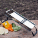 Weston Products Mandoline and Vegetable Slicer, Stainless Steel 01-0006