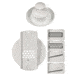 Weston Products Manual Kitchen Kit, White 16-0401-W