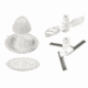 Weston Products Manual Kitchen Kit, White 16-0401-W