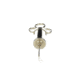 Weston Products Marinade Injector, Nickel-plated brass, 2 oz, Brass/Nickel 23-0402-W