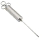 Weston Products Marinade Injector, Nickel-plated brass, 4 oz, Brass/Nickel 23-0404-W