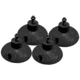 Weston Products Suction Cup Feet - 4 pcs, Black 36-3519