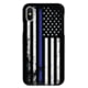Wethepeopleholsters.Com Downward American Flag - Thin Blue Line Case, iPhone SE, IC-3663-IPHONESE
