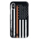 Wethepeopleholsters.Com Downward American Flag - Thin Orange Line Case, Galaxy S9 Plus, IC-5003-GALAXYS9PLUS