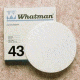 Whatman Grade No. 43 Quantitative Filter Paper, Ashless, Whatman 1443-150