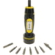 Wheeler Fat Torque Wrench Screwdriver with 10 Bit Set