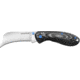 Whiskey Bent Knives Catch Pin Lock Night Hawk 3.45in Fixed Knife, Satin Blade, G10 Handle, WB52-001
