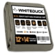 White Duck 18 oz. 100% Cotton Canvas Tarp, Olive, 12ft x 14ft, BF-F2GW-LCRE