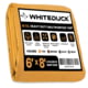White Duck 18 oz. 100% Cotton Canvas Tarp, Tan, 6ftx8ft, FBA-WDT-Tan-8039