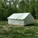 White Duck Alpha Wall Tent, Water Repellent, 10ft x 12ft, WD-0045