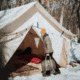 White Duck Alpha Wall Tent, Water Repellent, 12ft x 14ft, WD-0012
